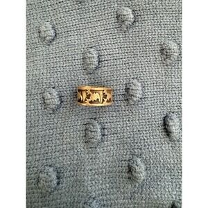 Vintage Los Castillo Taxco Eagle 3 Sterling Silver Ring MBR Maker Mark